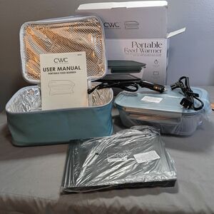 CWC Cook with Color Portable Food Warmer Electric Car Charger NIB